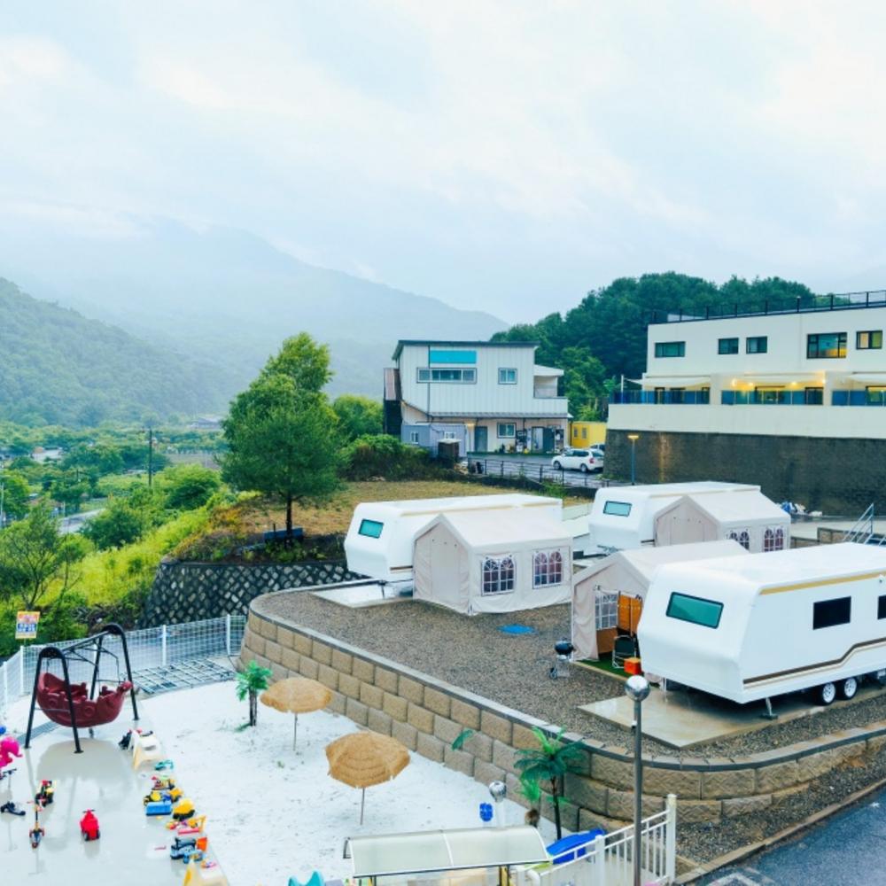 경기 펜션| 가평 가화2372 카라반 글램핑 (가평청평) - G마켓 여행